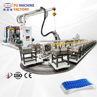 Ligne de production de mousse haute pression Fuleite PU avec contrôle PLC et haute précision pour oreillers à mémoire de forme et moulage par injection