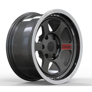 Jantes en alliage d'aluminium forgé 5 branches noires fraîchies 18x7J ET 0 PCD 5x120 CB 66.9 Speedmega Sport Sedan pour Chevrolet SS 2015 - Product Image 2