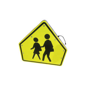 Panneaux de signalisation routière à énergie solaire, panneaux routiers, panneaux de signalisation d'arrêt à LED clignotants personnalisés pour les écoles, les centres commerciaux et les intersections - Product Image 1