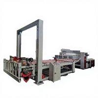 Automatische wasbehandelde golfkartonnen doosmaakmachine met wasmachines voor waterdichte visdozen, fruitdozen en voedseldozen
