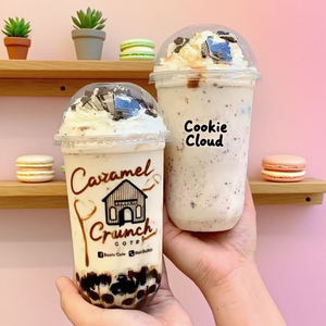 12 16 20 24oz cốc nhựa bong bóng trà sinh tố cà phê Takeaway <span class=keywords><strong>cup</strong></span> <span class=keywords><strong>PP</strong></span> cốc nhựa cứng có nắp - Product Image 4