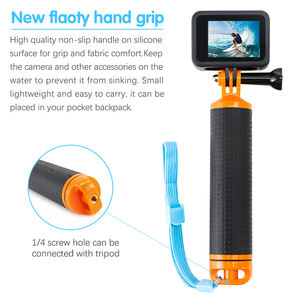 Empuñadura flotante Jingying para <span class=keywords><strong>GoPro</strong></span> 12 <span class=keywords><strong>11</strong></span> 10 9 8 7 6 5 4 - Product Image 5