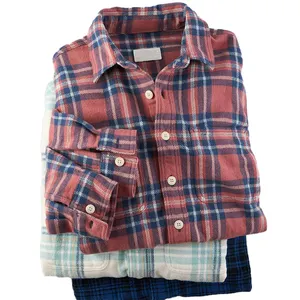 Manufactory Wholesale Custom Cotton Polyester Flannel Shirts For Men