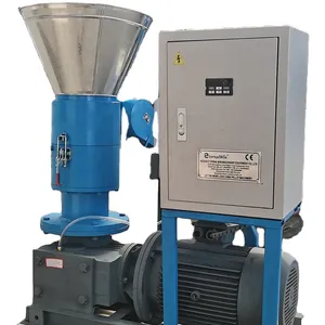 150-600 kg/h moving roller wood pellet machine/heating fuel pellet production machine