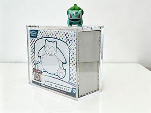 High Quality Clear Acrylic 151 Elite Trainer Box <b>Protector</b> Transparent Game <b>Cards</b> Display Case Recyclable Collectibles Gift 5mm - Product Image 6