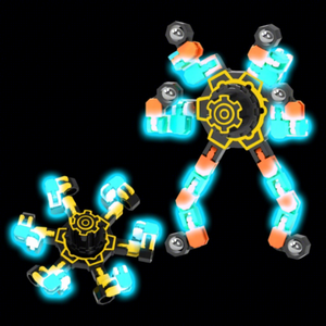 Juguete Antiestrés Creativo Transformable, Robot Fidget Spinner, Juguete Sensorial para Aliviar el Estrés, Spinner de Dedos Transformable - Product Image 4