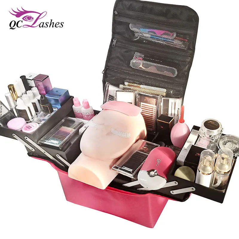 Wimpern verlängerung sset Set Schönheits salon Tasche Box Wimpern lift Kits Profession elle Wimpern Make-up-Tool für Anfänger Trainings kit