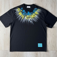Kaos Oversize Oscar Custom Hand Drawn 100% Katun 300gsm Kain Batik Model Boxy Fit Gaya Jalanan Pria Mewah Anti-susut