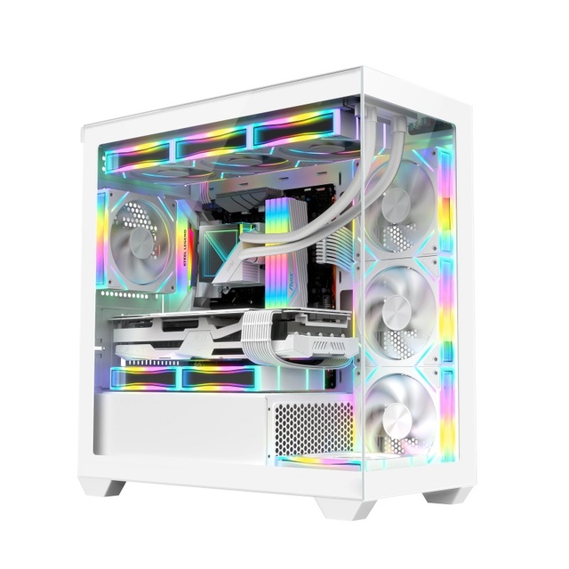 High Quality New Style OEM Computer Cabinet PC Gaming PC Case Desktop Computer Casing for PC Gaming Computer Case