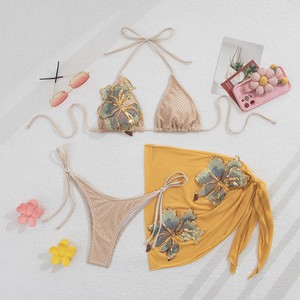 Conjunto de bikini floral sexy de dos piezas para mujer, perfecto para la playa, nuevo estilo 2026, artículo imprescindible - Product Image 4
