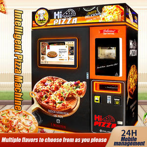 Four à <span class=keywords><strong>pizza</strong></span> miniature pour la cuisson commerciale en 3 minutes, machine à <span class=keywords><strong>pizza</strong></span> automatique en libre-service - Product Image 3