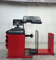 Machine d'équilibrage de pneu de camion d'atelier de travail automatique Machine d'équilibrage de camion brillante avec fonction de défaut d'auto-détection