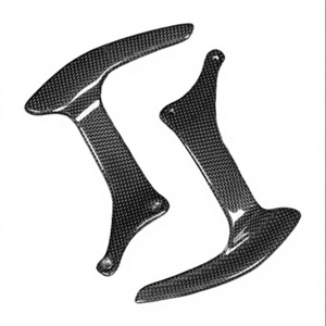 Palettes de changement de vitesse en fibre de carbone de haute qualité pour volant Ferrari F430 430 05-09 194923 194924 226930 226931 - Product Image 1