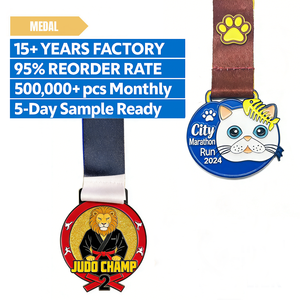 Médailles de tir à l'arc personnalisées en or de haute qualité, médailles de puzzle, médailles de tir à l'arc, médailles de récompense pour les réalisations de tournoi de tir à l'arc - Product Image 3