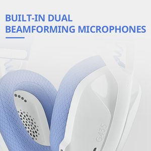 Logitech G435 Lightspeed Wireless Dual Mode Gaming Headset 7.1 Surround Sound Headphone <strong>Original</strong> LED Black White Blue <strong>Dynamic</strong> - Product Image 5