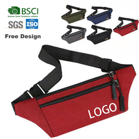 Tas Pinggang Anti Maling GPS Tahan Air Warna Kustomisasi Premium Bahan Nylon Kuat dan Tahan Lama dari Produsen Terkemuka