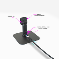 Station de charge magnétique double avec interface Type C pour lunettes intelligentes Ray Ban Meta AI, accessoires pour lunettes