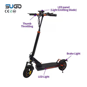 Scooter Eléctrico para Adultos de Alta Gama, Motor sin Escobillas de 500W, 40km/h, Carga Máxima de 150KG, Scooter SGX3 para Adultos - Product Image 6