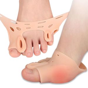 Separadores de dedos de silicona ortopédicos de primera calidad para mujeres Hallux Valgus Relief Toe Straightener & Spacer para hombres y mujeres - Product Image 1