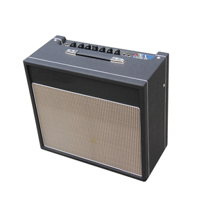 Amplificateur de tube de guitare professionnel en cuir noir <span class=keywords><strong>15W</strong></span> - Product Image 4