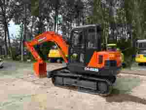 Haute qualité utilisé Doosan DH55 Mini Digger 5.5T pelle sur chenilles d'occasion bon état corée populaire moteur de base inclus - Product Image 2