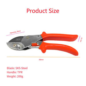 <span class=keywords><strong>Meilleur</strong></span> prix 30mm diamètre de coupe outils de jardin à main SK5 acier ergonomique poignée cisailles sécateur <span class=keywords><strong>manuel</strong></span> pour branche - Product Image 6
