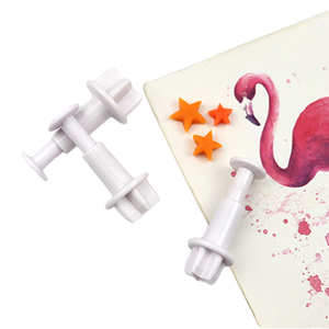 Moule à biscuits jetable en silicone en forme de cœur, moule à fondant à ressort, poussoir, 3 pièces, <span class=keywords><strong>emporte</strong></span>-pièce - Product Image 1