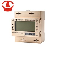 Compteur triphasé bidirectionnel 3x80A 230/400V M-Bus Classe B sur rail DIN, homologué MID pour la distribution basse tension