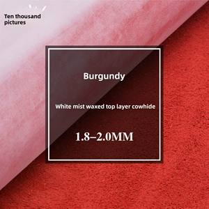 <span class=keywords><strong>Cuero</strong></span> de vaca amarillo con capa superior de cera vegetal, estilo retro, para calzado y artículos de <span class=keywords><strong>cuero</strong></span>, hecho a mano, estilo nostálgico - Product Image 4