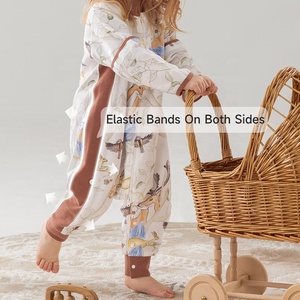 Túi ngủ mùa hè bằng tơ tằm dâu tằm cao cấp cho bé, mẫu thử miễn phí, 1.0 Tog, thiết kế tách chân, chăn ngủ cho trẻ nhỏ, <span class=keywords><strong>s</strong></span>ản phẩm dành cho bé - Product Image 4