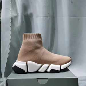Zapatillas Deportivas Retro de Alta Calidad, Diseño Balens, Transpirables, con Parte Superior de Material Tejido, Tipo Calcetín - Product Image 4