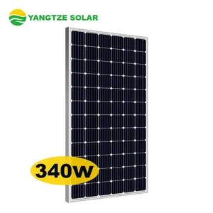 Solar Panel Factory Yangtze 25 Years Warranty Monocrystalline 320w 330w 340w 350w Solar Panels For Morocco