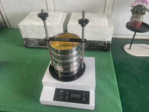 Máquina agitadora de prueba de granularidad de tamiz analítico de laboratorio electromagnético - Product Image 3