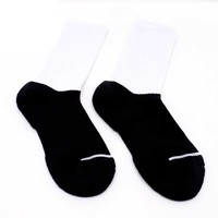 POD Conception Personnalisée Drapeau Chaussette Hommes Mode Impression Sublimation Football Chaussettes Athlétiques pour les Fans