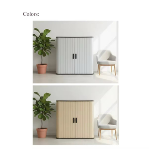 Meuble de rangement en bois pour salon avec portes, organisateur multifonctionnel pour livres, jouets, chaussures et vêtements, meuble de maison - Product Image 2