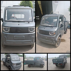 Nueva Camioneta Eléctrica de Baja Velocidad <span class=keywords><strong>con</strong></span> Cabina Cerrada, Chasis 4x2, Transporte de Mercancías, Extensor de Rango Opcional, Carga de 1-10t - Product Image 6