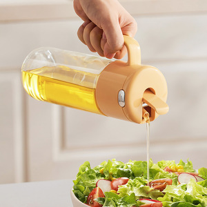 Dispensador de Aceite de Vidrio con Apertura Automática Xinzao, Botella de Condimento para Cocina, a Prueba de Fugas, Repelente al Aceite, 500 ml - Product Image 3