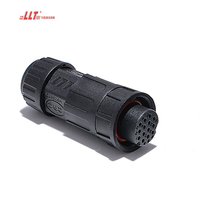LLT Multipin 10pin M19 Male Female Led Assembly Connecteur d'alimentation étanche