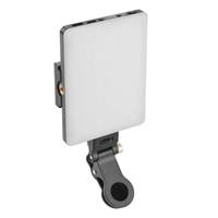 Luce LED Portatile per Smartphone, Illuminazione per Selfie e Videoconferenze, Flash per Cellulare con Clip per Youtube