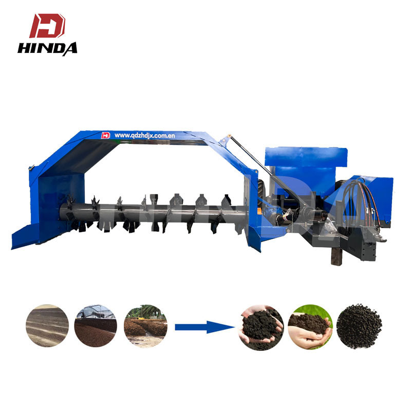 PTO Organic Fertilizer Equipment Waste to