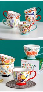 Tazas <span class=keywords><strong>de</strong></span> Café <span class=keywords><strong>de</strong></span> Cerámica Vintage con Diseño Floral Primaveral, Aptas <span class=keywords><strong>para</strong></span> Lavavajillas y Microondas, Regalos <span class=keywords><strong>para</strong></span> <span class=keywords><strong>el</strong></span> <span class=keywords><strong>Día</strong></span> <span class=keywords><strong>de</strong></span> la Madre (Encantadoras) - Product Image 5
