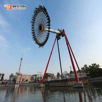 Parc d'attraction Jeux pour adultes Machine 360 degrés Rotation Swing Big Pendule Carnival Rides à vendre
