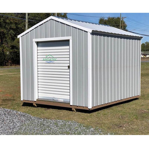 Puerta enrollable de acero galvanizado <span class=keywords><strong>con</strong></span> resistencia al viento y paneles a prueba de herrumbre para unidades de almacenamiento al aire libre - Product Image 1