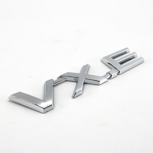 Emblema de Letras VXE Cromado ABS para Autos, Compatible con Todo Tipo de Vehículos - Product Image 1