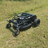 Tondeuse à gazon automatique à essence autopropulsée, moteur Briggs & Stratton 810CC, tondeuse à gazon télécommandée de 900 mm