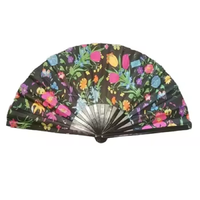 Éventails pliants classiques en bambou, durables et de grande taille, personnalisables pour événements, danse, fleurs, anges, promotionnels, vente en gros