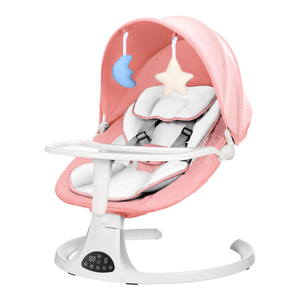 Balançoire électrique pour bébé avec berceuses télécommande Bluetooth <span class=keywords><strong>chaise</strong></span> à bascule portable - Product Image 2