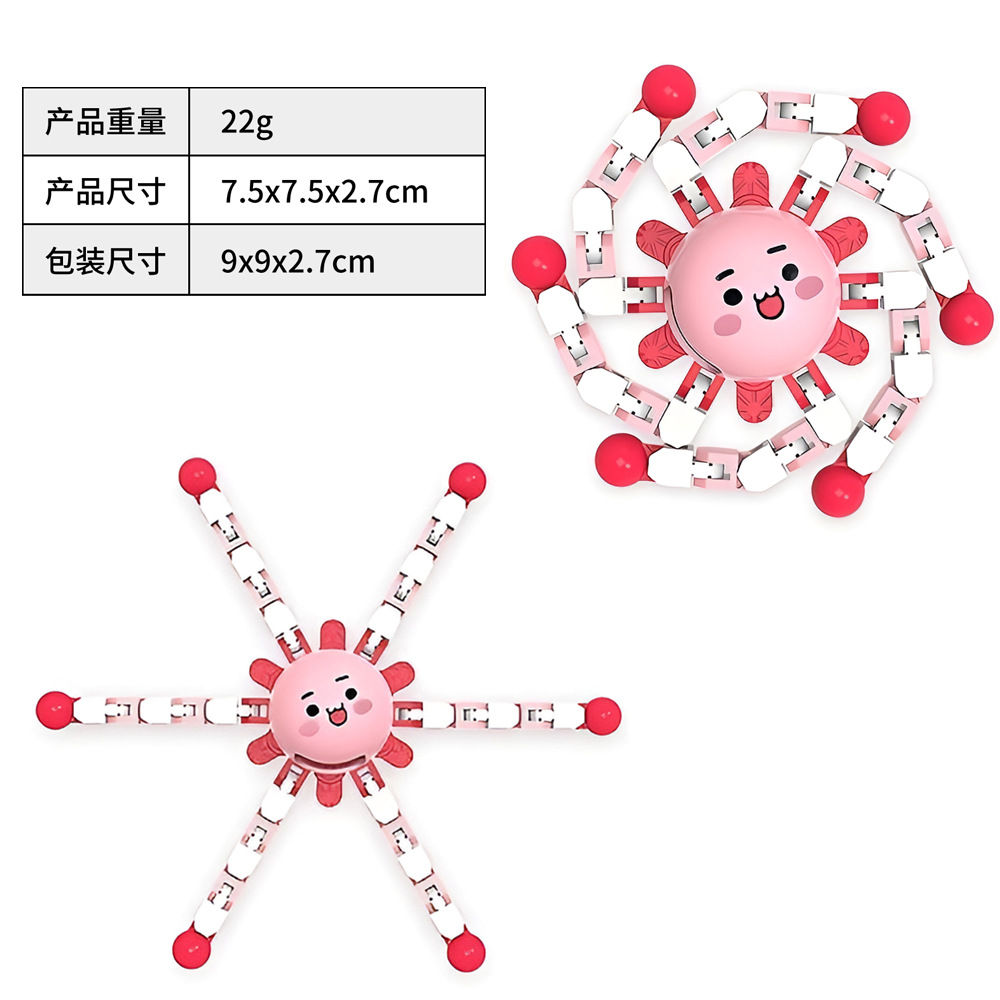 Toupie à changement de visage [en sac] Rose