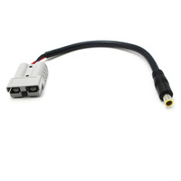 Connecteur de batterie gris 50A vers prise mâle DC7909, câble de charge haute intensité pour équipement de stockage d'énergie