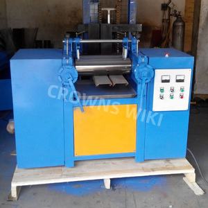 Máquina de Procesamiento de Caucho a Escala de Laboratorio, Mezcladora de Caucho Abierta de Dos Rodillos Pequeña para Pruebas de Caucho y Polímeros - Product Image 2